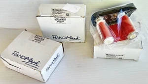 Brady HandiMark 42013 Red Printer Ribbon - Set of Three *NEW* - Picture 1 of 3