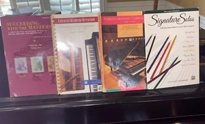 Piano Music BooksMixed Lot Of 4 Early Intermediate-Intermediate Books Preowned - Picture 1 of 5