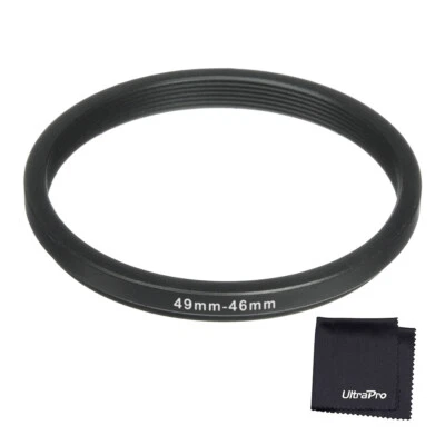 49-46mm Step-Down SLR Lens Metal Adapter Ring - Image 1 of 4