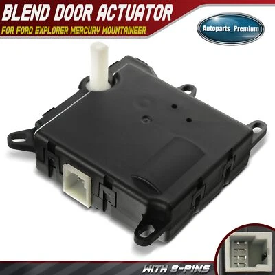 Atuador de porta mistura aquecedor HVAC para Ford Explorer Mercury 2002-2010 auxiliar - Imagem 1 de 4