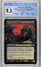 DEATH PIT OFFERING Eighth 8th Edition Foil CGC 9.5 Graded MTG [Card Kingdom]