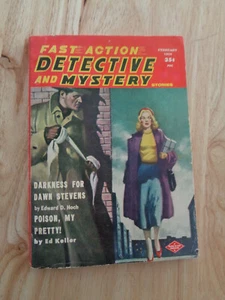 Fast Action and Detective Mystery February 1958 SC - Imagen 1 de 1