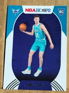 LaMELO BALL 2020-21 NBA HOOPS 1ST HORNETS RC, Rookie Card! #223 - Picture 1 of 2