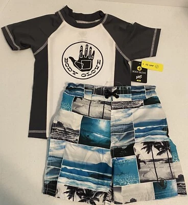 Body Glove Niño’s Rash Guard Set Camisa y Tabla Ropa de Baño Corta Talla 6 Nuevo con Etiquetas Foto 1 de 4