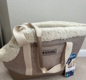 Sherpa Lux Pet Tote - New!