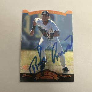 1995 Upper Deck SP Ruben Rivera #10 New York Yankees Signed Autograph Card
