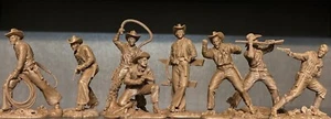 Publius Cowboys Wild West 8 Figures 1:32 - Picture 1 of 1