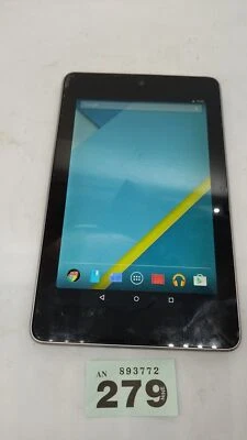 ASUS Google Nexus 7 Tablet ME370T 32GB Wi-Fi schwarz mit silbernem Rand, nur Gerät - Bild 1 von 4