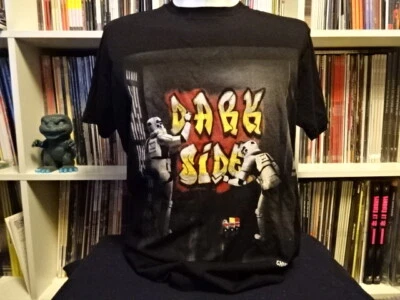 Star Wars Dark Side Graffiti Chunk L Large black t-shirt new with tags nwt - Imagem 1 de 4