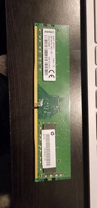 KINGSTON 4 GB DDR4 1RX8 PC4 2400T-UA2-11 Desktop RAM Memory - Picture 1 of 4