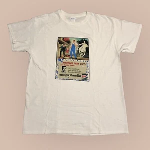 Old Ajax ad campaign tee, Vintage Ajax T-Shirt, 1950s aesthetic, Retro promo - Picture 1 of 3