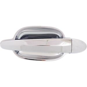 Door Handle For 2004-2007 BMW 530i Front or Rear Left Outer Plastic Chrome