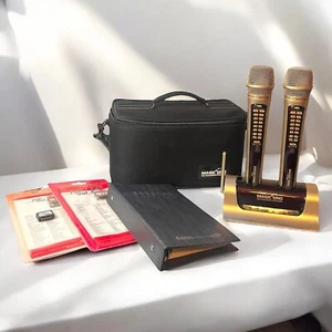 Magic Sing ET18K Sistema Karaoke Portatile Custodia Manuale Senza Telecomando - Foto 1 di 15