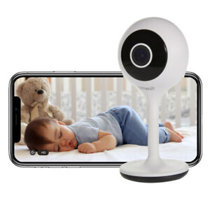 Time2 Sophia WiFi Wireless Mini Baby Monitor Camera with Night Vision Phone App