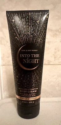 BATH & BODY WORKS INTO THE NIGHT BODY CREAM ULTIMATE HYDRATION 8 OZ 2024 - Image 1 of 4