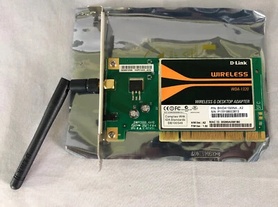 D-LINK WDA-1320 Wireless G Desktop PCI Adapter - Image 1 of 4