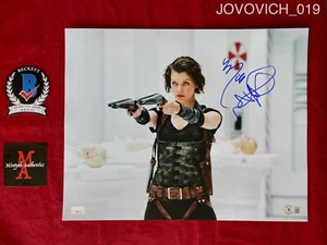 Milla Jovovich autographed signed 11x14 photo Resident Evil Alice Beckett COA - Picture 1 of 1