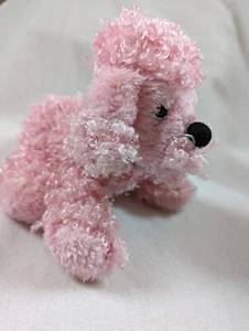 webkinz pink poodle with necklace by Ganz soft and adorable used - Picture 1 of 11