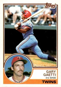 1983 Topps #431 Gary Gaetti - Minnesota Twins - Bild 1 von 2