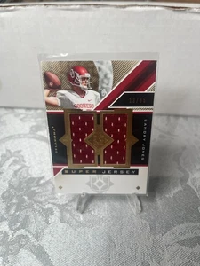 2013 Ultimate Collection Landry Jones Super GU Jersey #d /35 Oklahoma - Picture 1 of 2