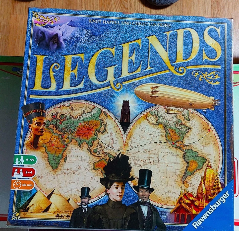 Brettspiel Ravensburger Legends Gesellschaftsspiel Abenteuer Neu - Bild 1 von 1