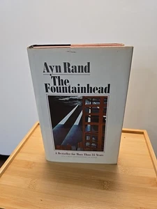 The Fountainhead by Ayn Rand 25th Anniversary Edition 1968 HC/DJ VG+ Beautiful - Picture 1 of 12