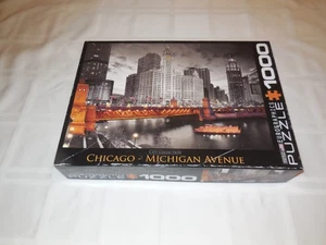 Eurographics 1000 piece puzzle. City Collection. Chicago. - Picture 1 of 1