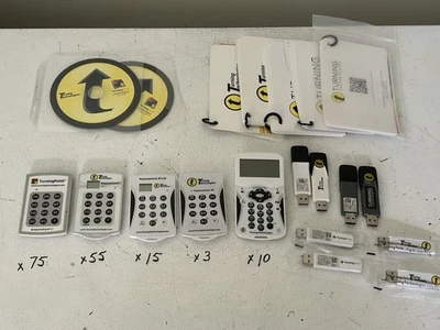 Turning Technologies Lot of 150+ Response Card RCRF-01, RCRF-03 RRRF-03, RRRF-04 - Image 1 of 4