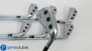 Mint! EDEL SMS FORGED IRONS 4-PW STEEL KBS TOUR 130 X-FLEX -IN BOX- #397443 - Picture 1 of 7