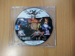 PC Ys I-II (1 & 2) Complete - Game Demo Disc NIHON FALCOM IBM COMPUTER DISC - Picture 1 of 1