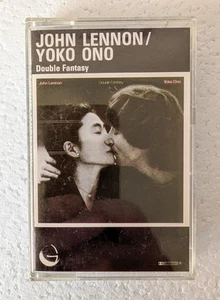 John Lennon And Yoko Ono - Double Fantasy Cassette - Black Cassette - Picture 1 of 4