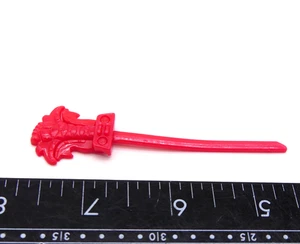 Teenage Mutant Ninja Turtles Mutatin Shredder Red Sword 1993 parte figura TMNT - Imagen 1 de 3