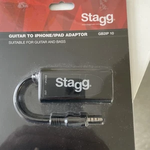 Gitarren- oder Bassadapter für iPhone oder iPad. Stagg GB21P 10 - Bild 1 von 2