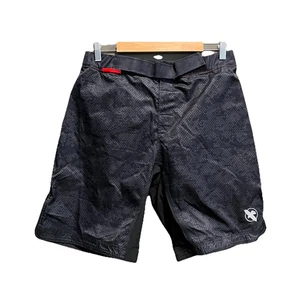 Hayabusa schwarze Herren Activewear MMA BJJ Kampfshorts Größe Large - Bild 1 von 4