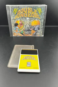 Complete Double Dungeons TurboGrafx-16 1990 Complete CIB Tested And Works!!
