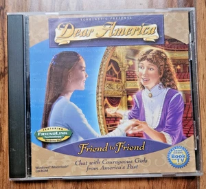 “Dear America Friend to Friend” CD-ROM. Courageous Girls From America’s Past - Picture 1 of 3