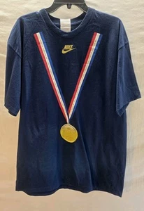 1992 Nike Dream Team Olympic Gold Basketball Men's Size Large T-Shirt New Tags - Picture 1 of 7