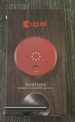 Cerradura inteligente August Home AUG-SL01-M01-G01 gris oscuro Foto 1 de 4