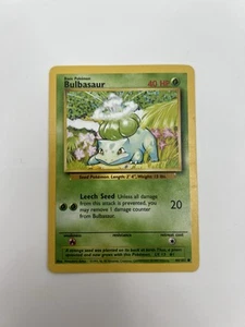 1995 Bulbasaur Pokémon Card #44 *Rare* - Picture 1 of 2