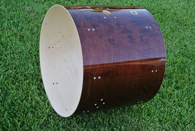 NEW GRETSCH 22" CATALINA MAPLE WALNUT GLAZE BASS DRUM SHELL for YOUR SET! K988 - Image 1 of 4