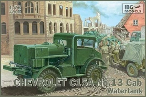 Tanque de agua IBG 72012 - 1:72 Chevrolet C.15A No.13 cabina - Imagen 1 de 1