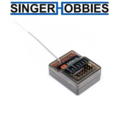 Spektrum SPMSR615 SR615 DSMR 6-Channel Water Resistant Receiver - Image 1 of 3