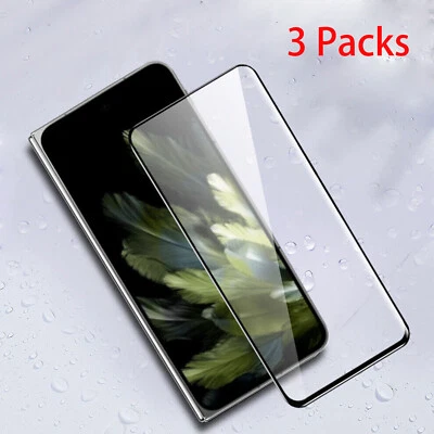 Protector de pantalla frontal (exterior) de película de vidrio templado para OnePlus Open 9H Foto 1 de 4