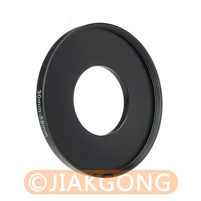 30mm-58mm 30-58 mm 30 to 58 Step Up Filter Ring Adapter - Image 1 of 3