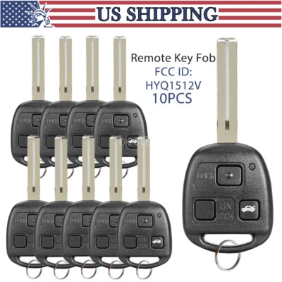 10 For 2002 2003 Lexus ES300 IS300 GS400 GS430 Remote Key Keyless Entry Fob 3B - Image 1 of 4