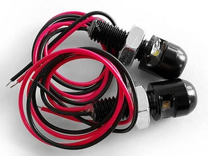 LED Kennzeichenbeleuchtung Schraube Kawasaki Z750 Z750R Z1000 Z1000SX ZX11 ZX14 ZZR1400 - Bild 1 von 2