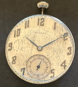 Antique 1882 E. Howard Series IV Pocket Watch Movement Running N 15j USA - Picture 1 of 4