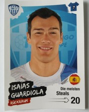 Isaias Guardiola TBV Lemgo Lippe Sammelsticker Handball Bundesliga 2020 2021