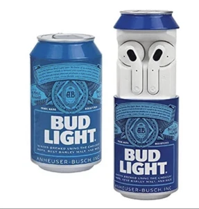 Bud Light Wireless Earbuds with Can Charging Case High-Definition Stereo - Picture 1 of 5