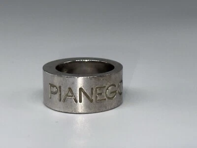 Anel Pianegonda prata esterlina MODERNISTA robusto Itália 925, tamanho 8 - Imagem 1 de 4